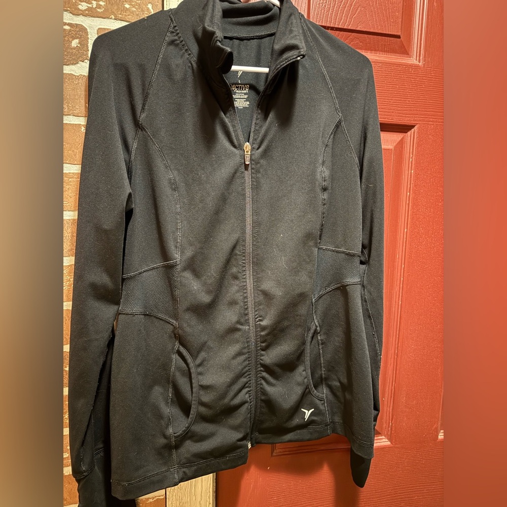 Old Navy Women's Black Utility Jacket